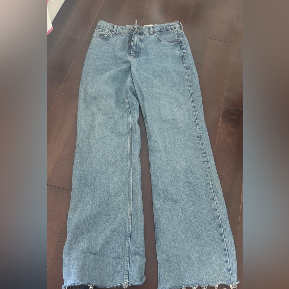 Zara Wide Leg Jeans hi rise